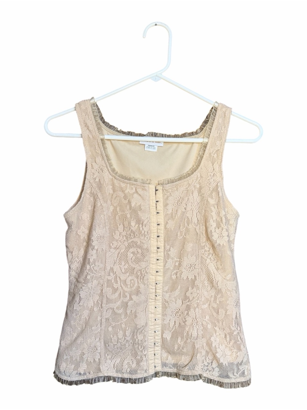 Monroe & Main Lace Cami Corset Top